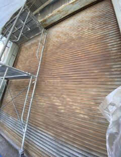 シャッター 塗装